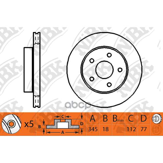 Купить ДИСК ТОРМОЗНОЙ TOYOTA LAND CRUISER J200 4.5D/4.7 07-/LEXUS LX570 08- ЗАДНИЙ RN1267