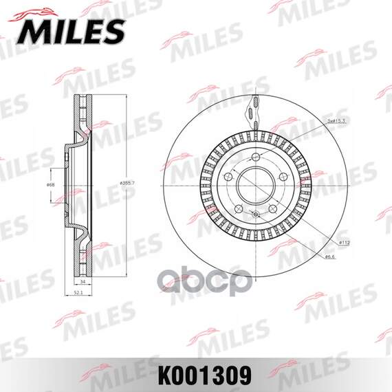 Купить ДИСК ТОРМОЗНОЙ ПЕРЕДНИЙ D356ММ. AUDI A6/A7 QUATTRO 11- (TRW DF6216) K001309