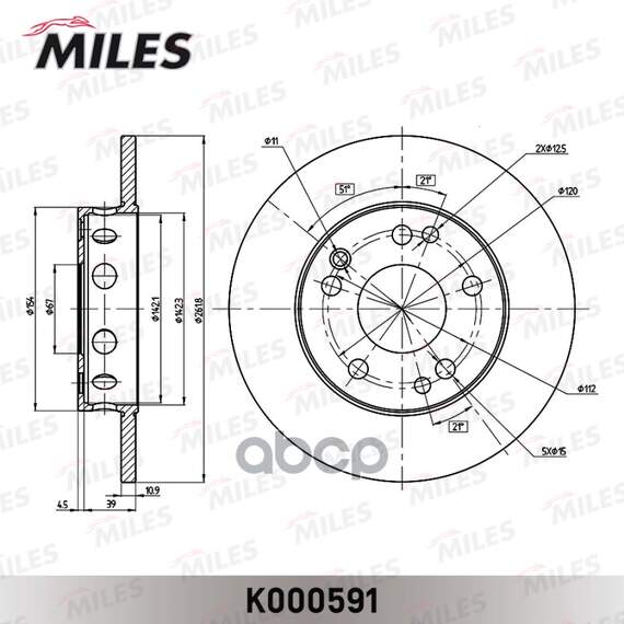 Купить ДИСК ТОРМОЗНОЙ ПЕРЕДНИЙ D262ММ. MERCEDES W201 1.8/2.0/2.5 82-93 (TRW DF1584) K000591