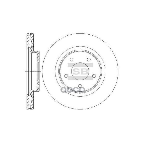 Купить ДИСК ТОРМОЗНОЙ NISSAN TEANA 2.5-3.5 08 SD4223