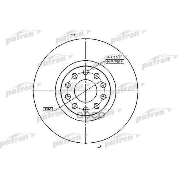 Купить ДИСК ТОРМОЗНОЙ ПЕРЕДН PBD7728