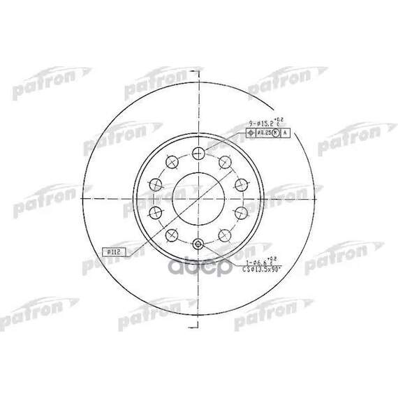 Купить ДИСК ТОРМОЗНОЙ ПЕРЕДН PBD4295