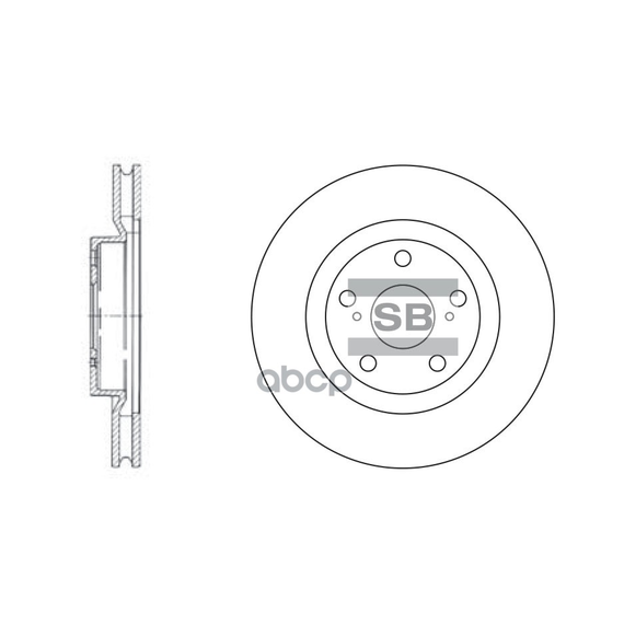 Купить ДИСК ТОРМОЗНОЙ TOYOTA RAV4 2.0/2.2D 06 SD4021