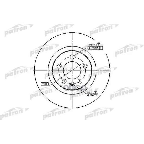 Купить ДИСК ТОРМОЗНОЙ ПЕРЕДН PBD4027