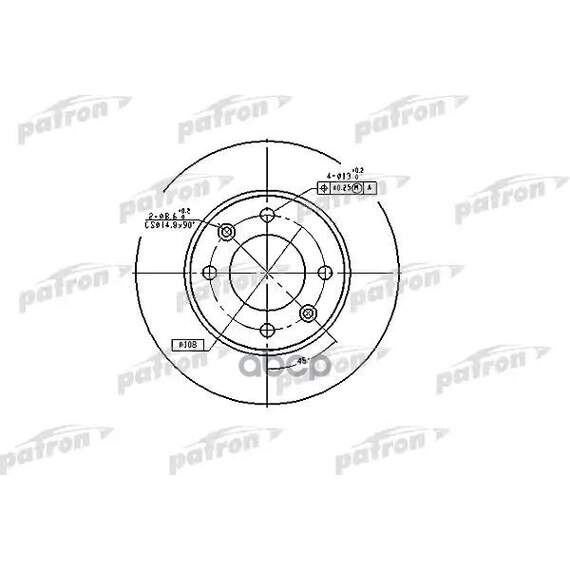 Купить ДИСК ТОРМОЗНОЙ ЗАДН PBD4185