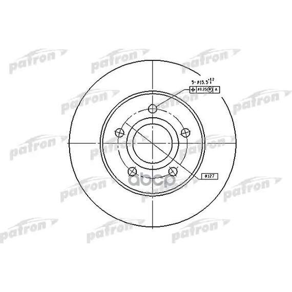 Купить ДИСК ТОРМОЗНОЙ ПЕРЕДН PBD5118