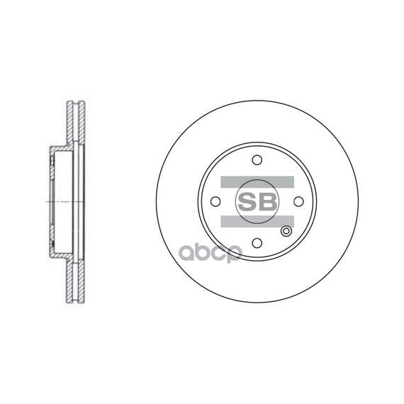 Купить ДИСК ТОРМОЗНОЙ CHEVROLET EPICA 2.0/2.5/2.0D 05 SD3007