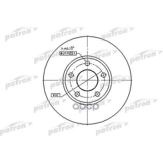 Купить ТОРМОЗНОЙ ДИСК PBD2650 (DF2650)