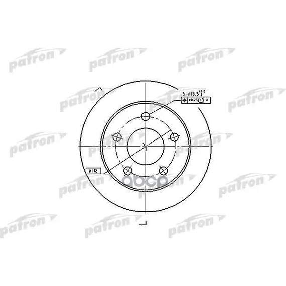 Купить ДИСК ТОРМОЗНОЙ ЗАДН PBD4038