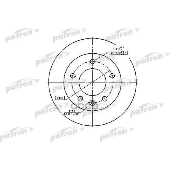 Купить ТОРМОЗНОЙ ДИСК PBD2790 (DF2790)