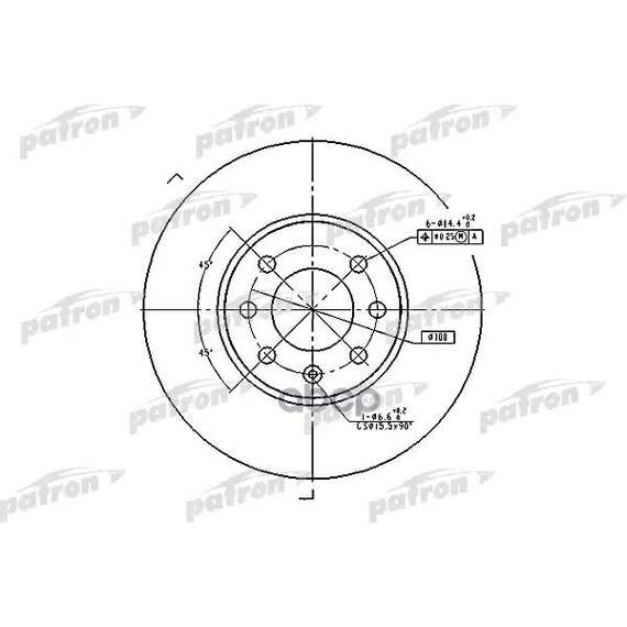 Купить ТОРМОЗНОЙ ДИСК PBD1609 (DF1609)