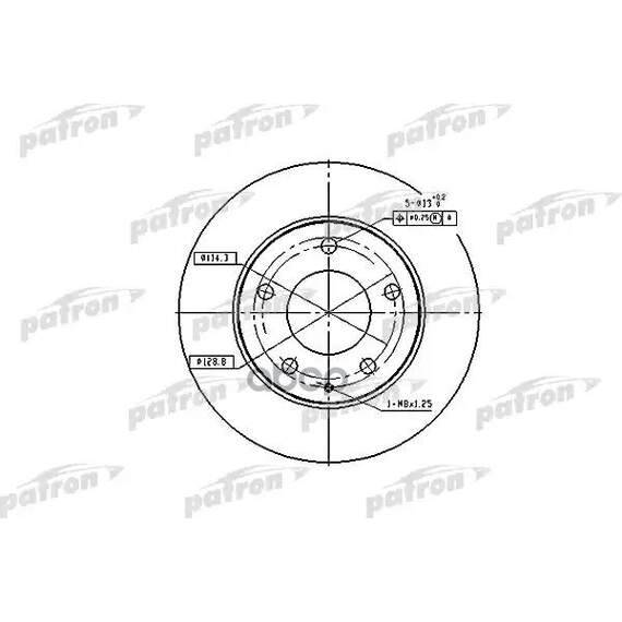 Купить ТОРМОЗНОЙ ДИСК PBD2704 (DF2704)