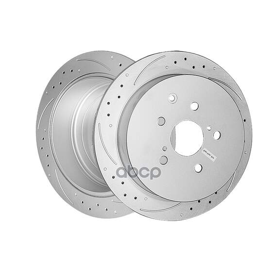 Купить ЗАДНИЙ ТОРМОЗНОЙ ДИСК EVOLUTION С ПЕРФОРАЦИЕЙ И НАСЕЧКАМИ, В ПОКРЫТИИ GEOMET POWERSTOP JBR1389