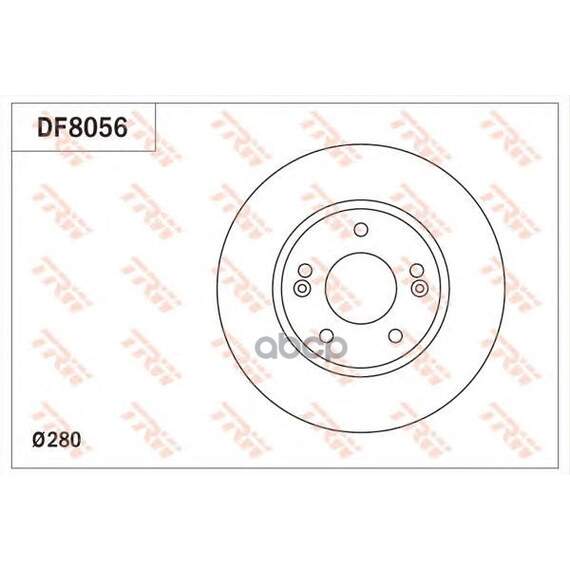 Купить ДИСК ТОРМОЗНОЙ ПЕРЕДНИЙ HYUNDAI I30 (GD) 2011- (15") DF8056
