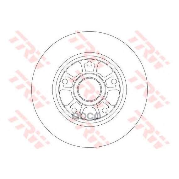 Купить ДИСК ТОРМОЗНОЙ ЗАДНИЙ RENAULT MEGANE III DF6182