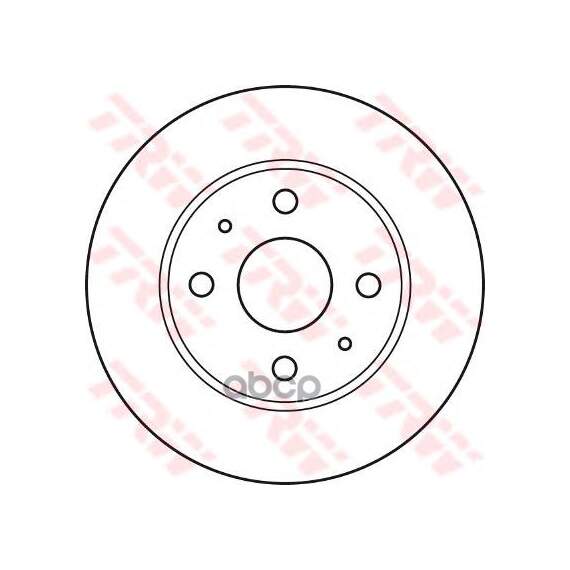 Купить ДИСК ТОРМОЗНОЙ ПЕРЕДНИЙ DAIHATSU SIRION (M1, M3_), YRV (M2) DF4887