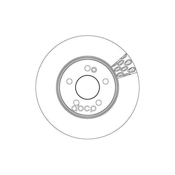 Купить ДИСК ТОРМОЗНОЙ ПЕРЕДНИЙ MERCEDES C-CLASS (W205) 2016- DF6641S