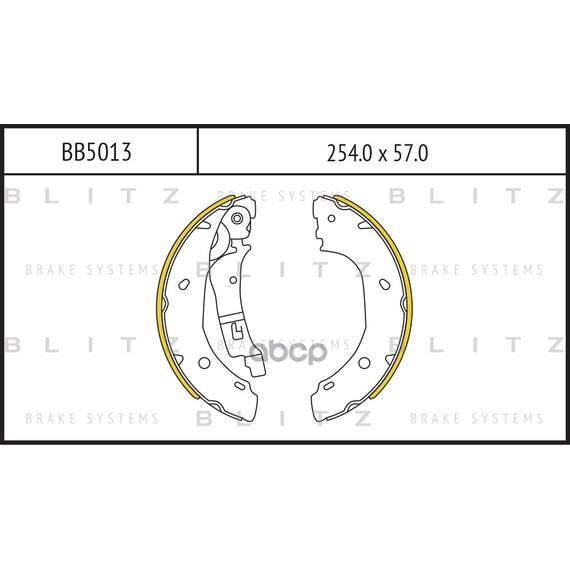 Купить КОЛОДКИ ТОРМОЗНЫЕ БАРАБАННЫЕ CITROEN JUMPER 94-FIAT DUCATO 94-PEUGEOT BOXER 94- BB5013