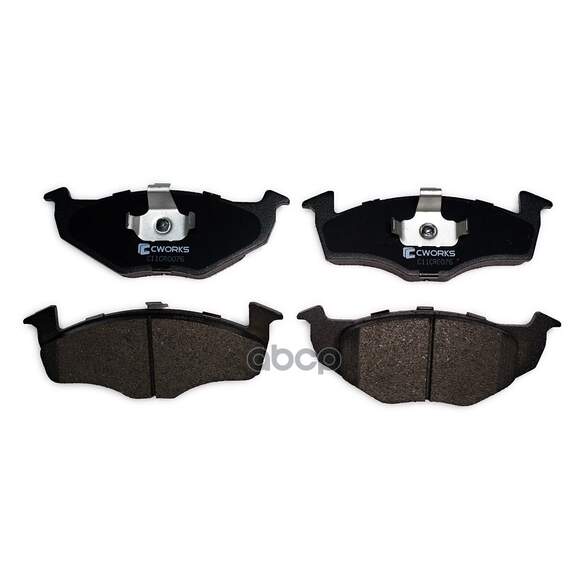 Купить ТОРМОЗНЫЕ КОЛОДКИ ПЕРЕДНИЕ LOW METALLIC C11CR0076