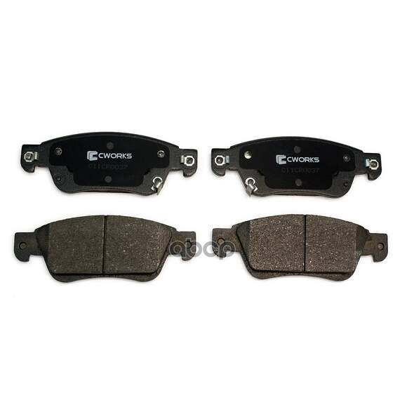 Купить ТОРМОЗНЫЕ КОЛОДКИ ПЕРЕДНИЕ LOW METALLIC C11CR0037