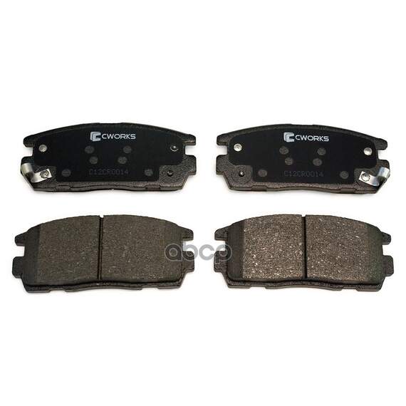 Купить ТОРМОЗНЫЕ КОЛОДКИ ЗАДНИЕ LOW METALLIC C12CR0014