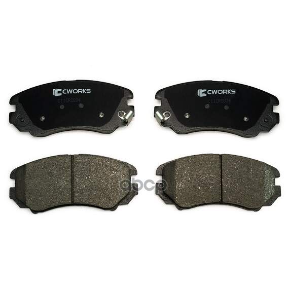 Купить ТОРМОЗНЫЕ КОЛОДКИ ПЕРЕДНИЕ LOW METALLIC C11CR0034