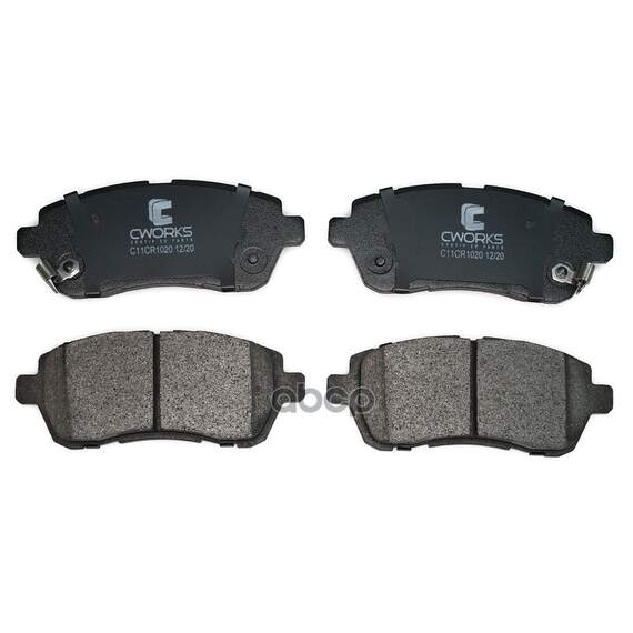 Купить ТОРМОЗНЫЕ КОЛОДКИ ПЕРЕДНИЕ LOW METALLIC C11CR1020