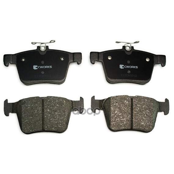 Купить ТОРМОЗНЫЕ КОЛОДКИ ЗАДНИЕ LOW METALLIC C12CR0012