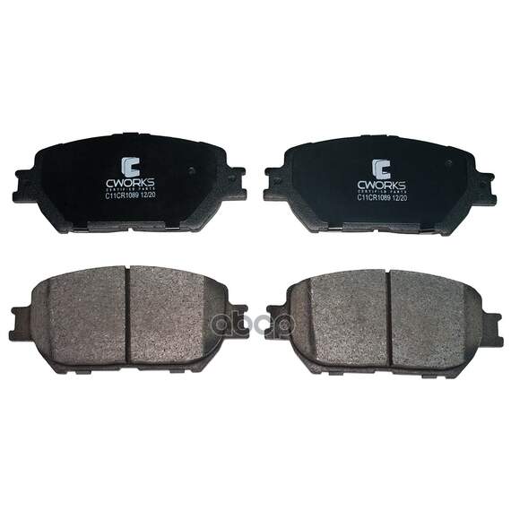 Купить ТОРМОЗНЫЕ КОЛОДКИ ПЕРЕДНИЕ LOW METALLIC C11CR1089