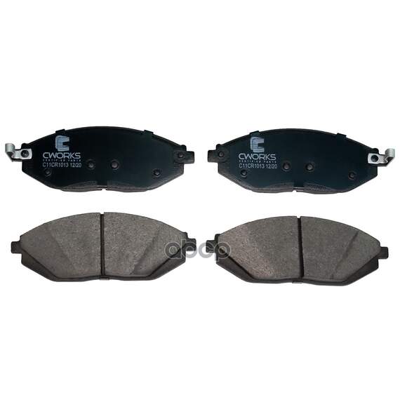 Купить ТОРМОЗНЫЕ КОЛОДКИ ПЕРЕДНИЕ LOW METALLIC C11CR1013
