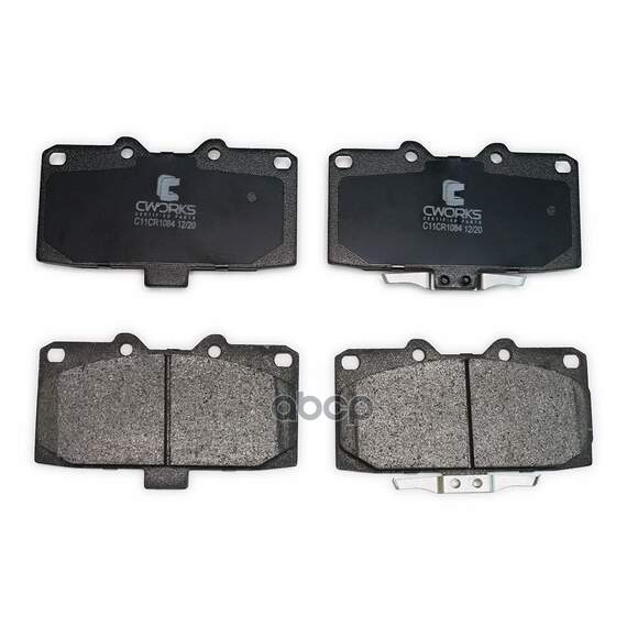 Купить ТОРМОЗНЫЕ КОЛОДКИ ПЕРЕДНИЕ LOW METALLIC C11CR1084