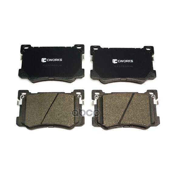 Купить ТОРМОЗНЫЕ КОЛОДКИ ПЕРЕДНИЕ LOW METALLIC C11CR0036
