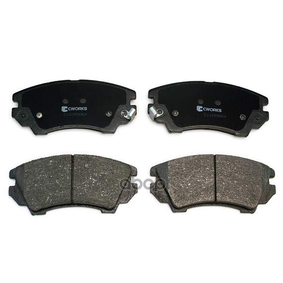 Купить ТОРМОЗНЫЕ КОЛОДКИ ПЕРЕДНИЕ LOW METALLIC C11CR0064