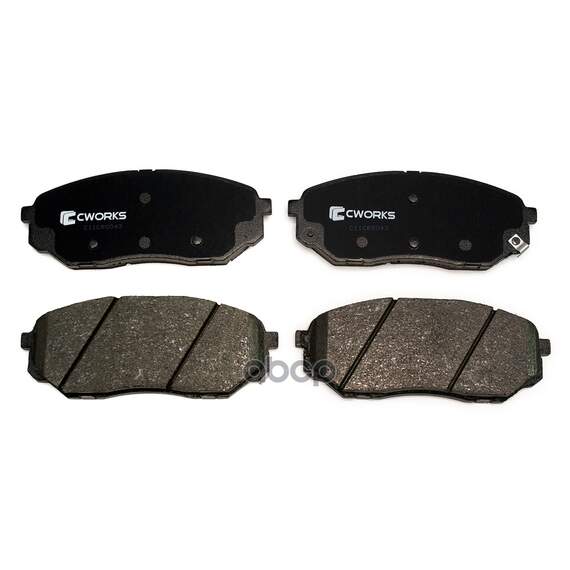 Купить ТОРМОЗНЫЕ КОЛОДКИ ПЕРЕДНИЕ LOW METALLIC C11CR0043