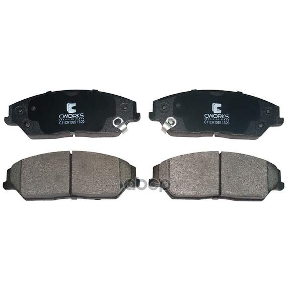 Купить ТОРМОЗНЫЕ КОЛОДКИ ПЕРЕДНИЕ LOW METALLIC C11CR1095