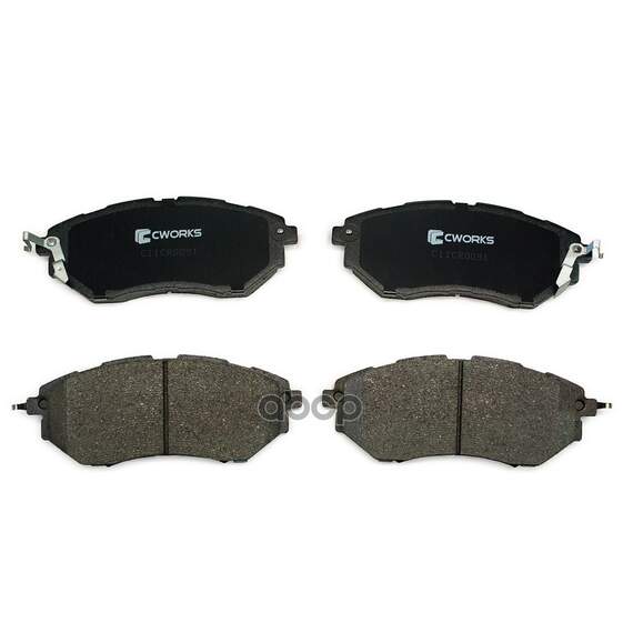 Купить ТОРМОЗНЫЕ КОЛОДКИ ПЕРЕДНИЕ LOW METALLIC C11CR0091