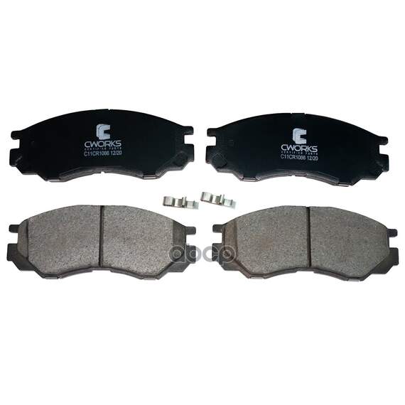 Купить ТОРМОЗНЫЕ КОЛОДКИ ПЕРЕДНИЕ LOW METALLIC C11CR1066