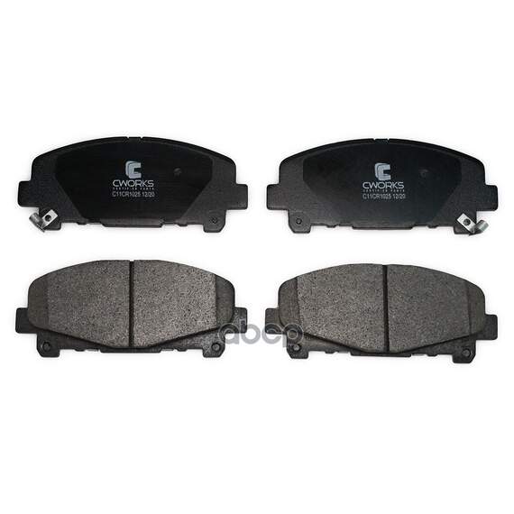 Купить ТОРМОЗНЫЕ КОЛОДКИ ПЕРЕДНИЕ LOW METALLIC C11CR1025