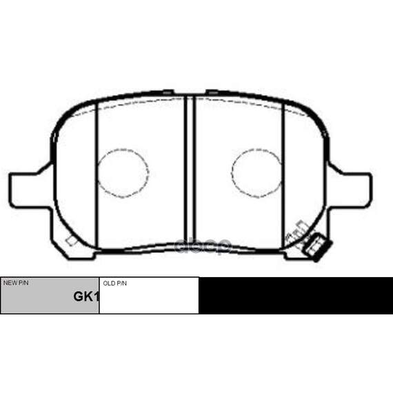 Купить КОЛОДКИ ТОРМОЗНЫЕ ДИСКОВЫЕ ПЕРЕДНИЕ TOYOTA CAMRY 2.2I/3.0I &24V 96 (НОВ АРТ GK1017) CKT-3