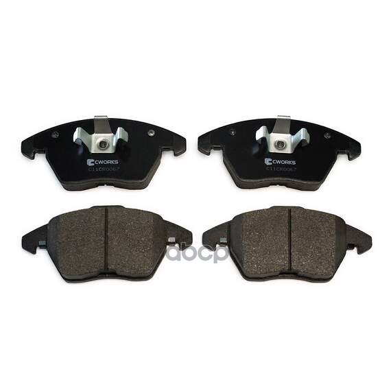 Купить ТОРМОЗНЫЕ КОЛОДКИ ПЕРЕДНИЕ LOW METALLIC C11CR0067