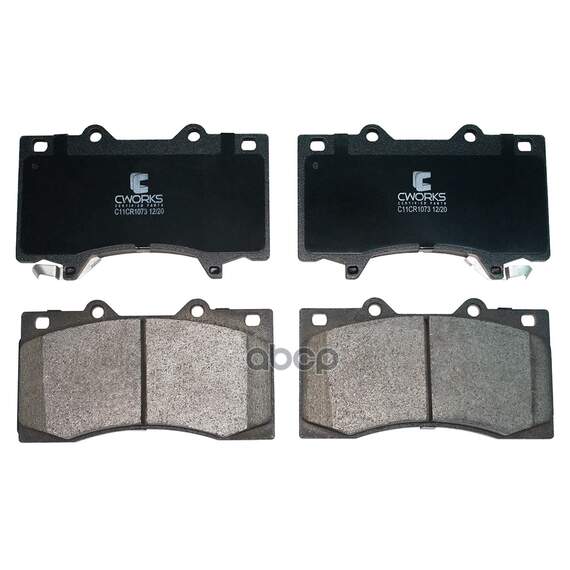 Купить ТОРМОЗНЫЕ КОЛОДКИ ПЕРЕДНИЕ LOW METALLIC C11CR1073