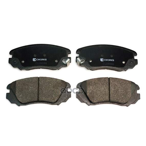 Купить ТОРМОЗНЫЕ КОЛОДКИ ПЕРЕДНИЕ LOW METALLIC C11CR0066