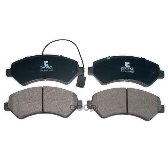 Купить ТОРМОЗНЫЕ КОЛОДКИ ПЕРЕДНИЕ LOW METALLIC C11CR1014