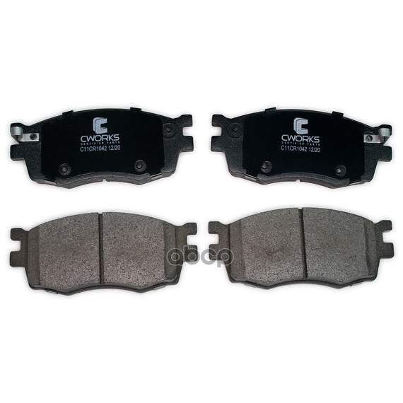 Купить ТОРМОЗНЫЕ КОЛОДКИ ПЕРЕДНИЕ LOW METALLIC C11CR1042