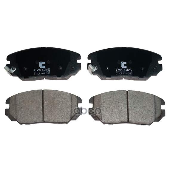 Купить ТОРМОЗНЫЕ КОЛОДКИ ПЕРЕДНИЕ LOW METALLIC C11CR1033