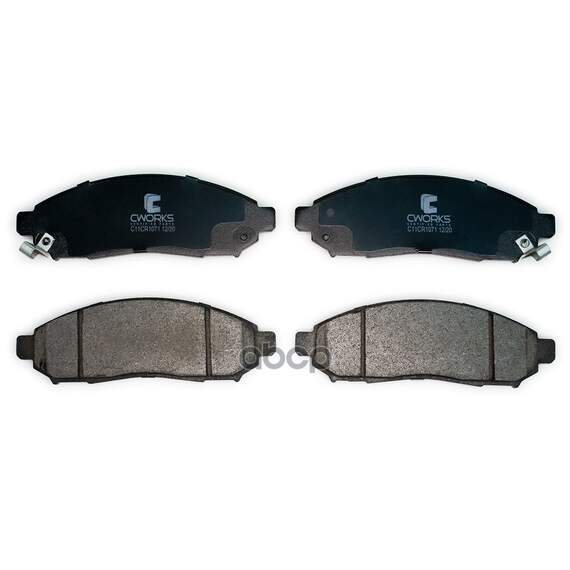 Купить ТОРМОЗНЫЕ КОЛОДКИ ПЕРЕДНИЕ LOW METALLIC C11CR1071