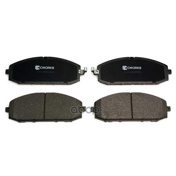 Купить ТОРМОЗНЫЕ КОЛОДКИ ПЕРЕДНИЕ LOW METALLIC C11CR0056