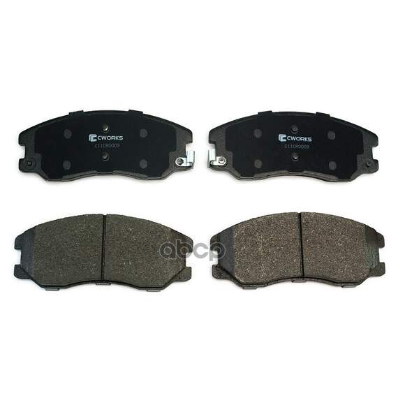 Купить ТОРМОЗНЫЕ КОЛОДКИ ПЕРЕДНИЕ LOW METALLIC C11CR0009