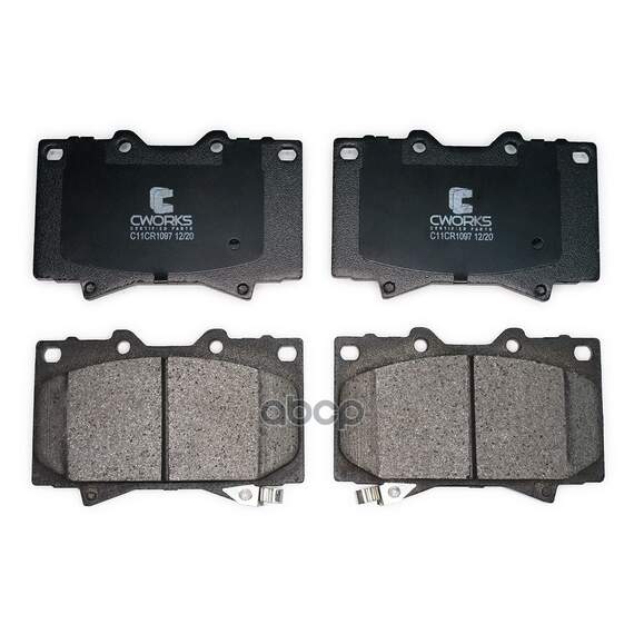 Купить ТОРМОЗНЫЕ КОЛОДКИ ПЕРЕДНИЕ LOW METALLIC C11CR1097