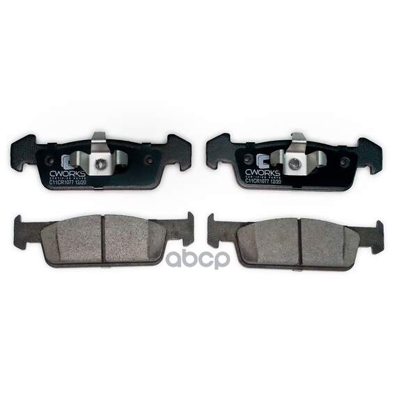 Купить ТОРМОЗНЫЕ КОЛОДКИ ПЕРЕДНИЕ LOW METALLIC C11CR1077